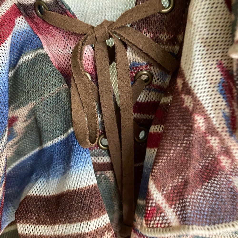 Chaps Western Blouse NWOT - Picture 3 of 3